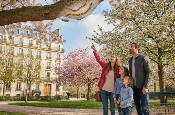 Chenilles processionnaires Paris Île-de-France | Risques - chenilles processionnaires paris ile de france